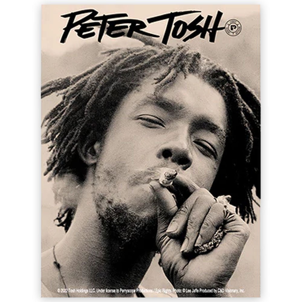 PETER TOSH ピータートッシュ - Sepia Smoke / ステッカー - PGS